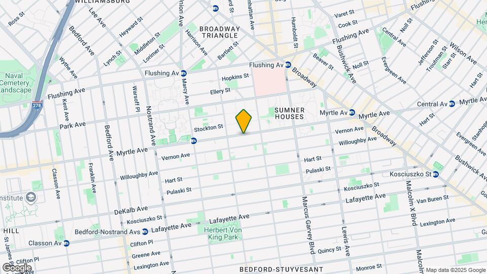 924 Myrtle Avenue Map and Location Details