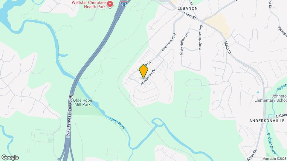 276 Hiawassee Dr Map and Location Details