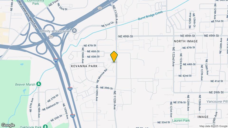 4319 NE Morrow Rd Map and Location Details