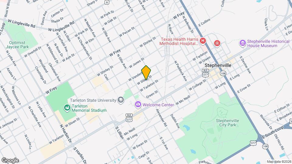 1038 W Sloan St Map and Location Details