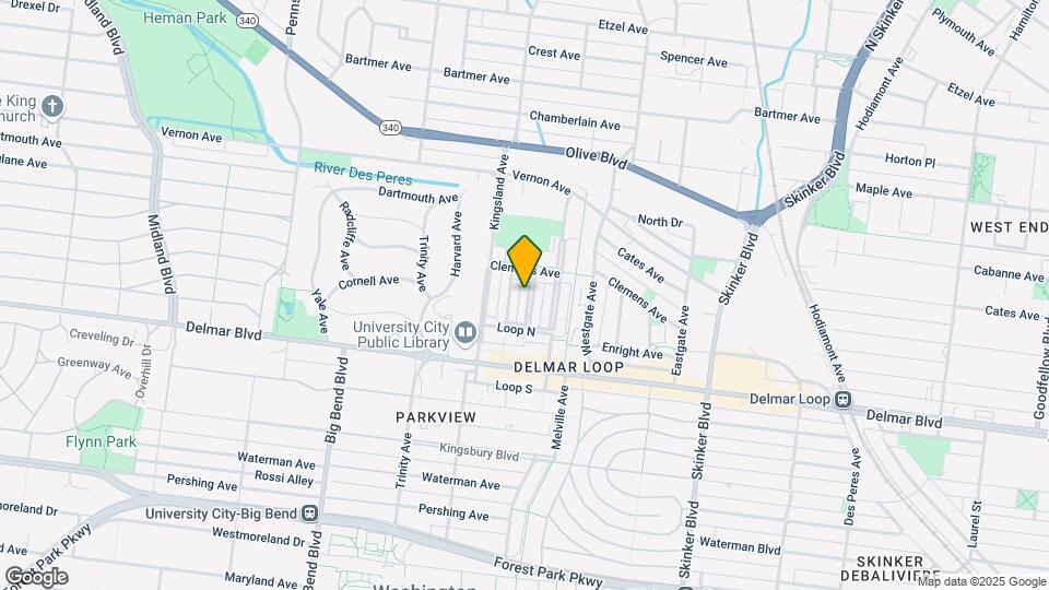 749 Heman Ave Mapa y Detalles de la Ubicación