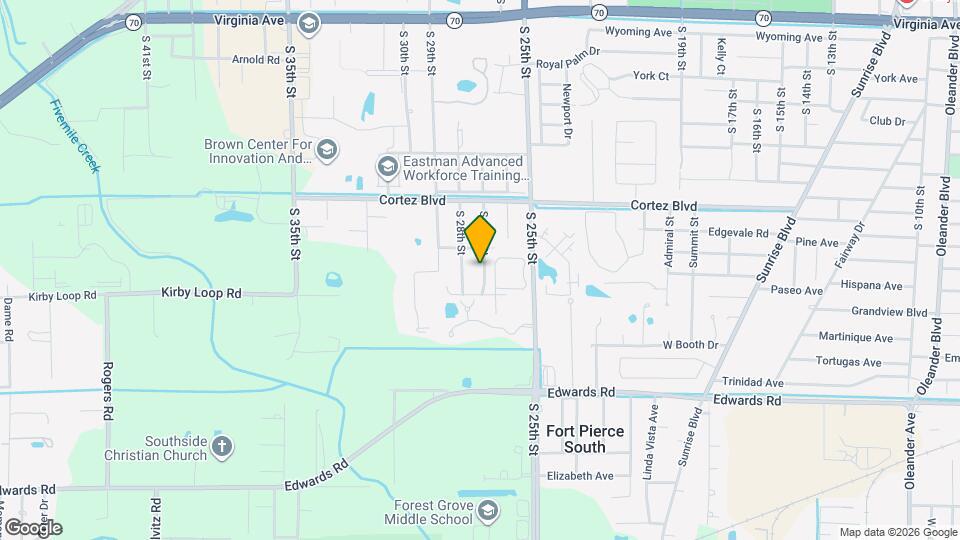 2807 S 27th St Map and Location Details