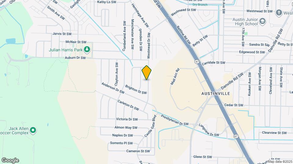 2246 Westmead Dr SW Map and Location Details