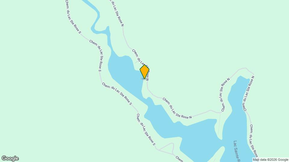 1060 Du Lac-Sainte-Rose Ch N Map and Location Details