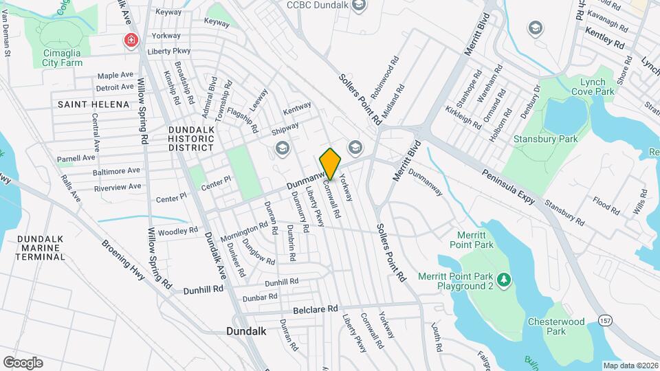 2917 Cornwall Rd Map and Location Details