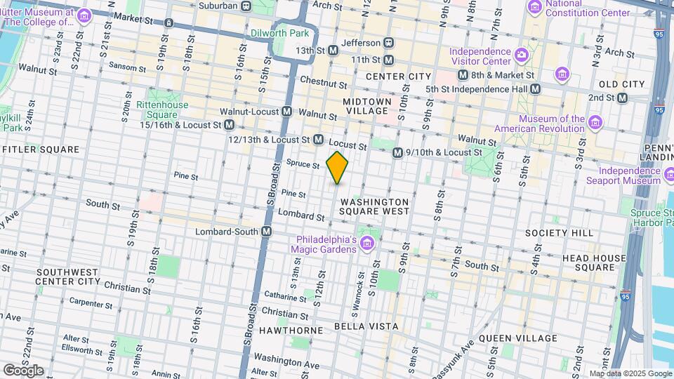 329 S 12th St Map and Location Details