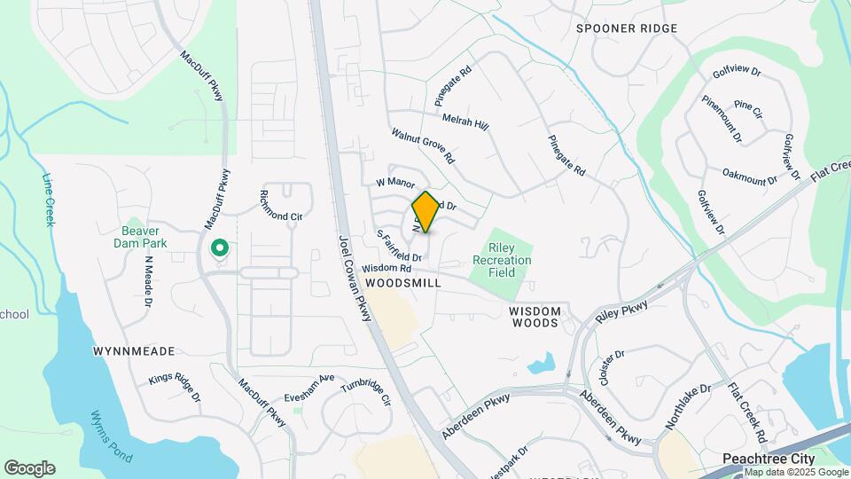 715 S Fairfield Dr Map and Location Details