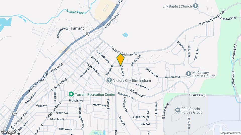 1746 Damon St Map and Location Details