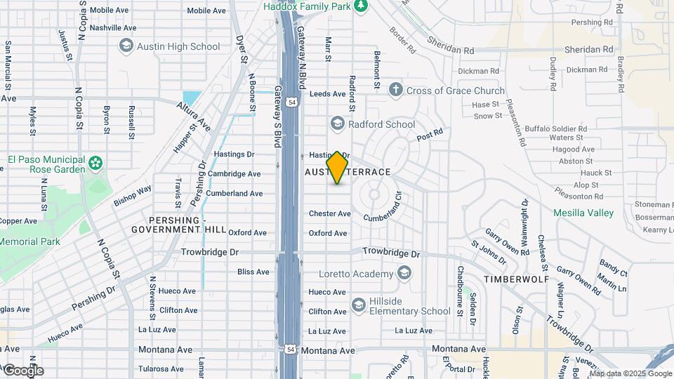 4415 Cumberland Ave Map and Location Details