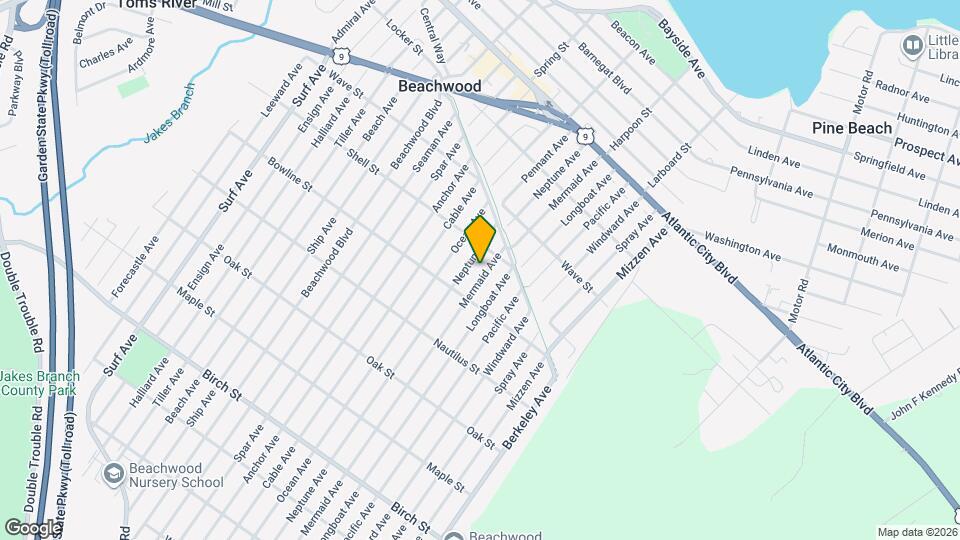 420 Mermaid Ave Map and Location Details