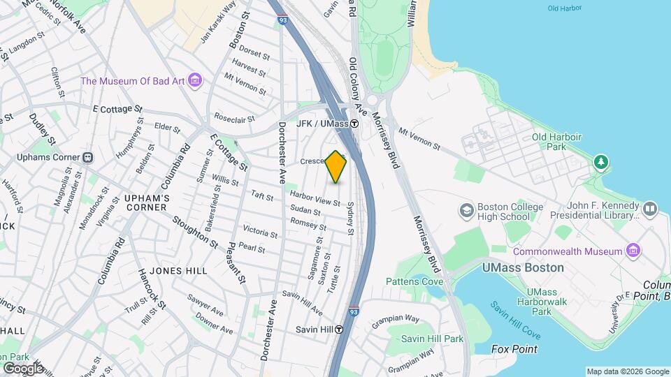 27 Spring Garden St, Unit T Mapa y Detalles de la Ubicación