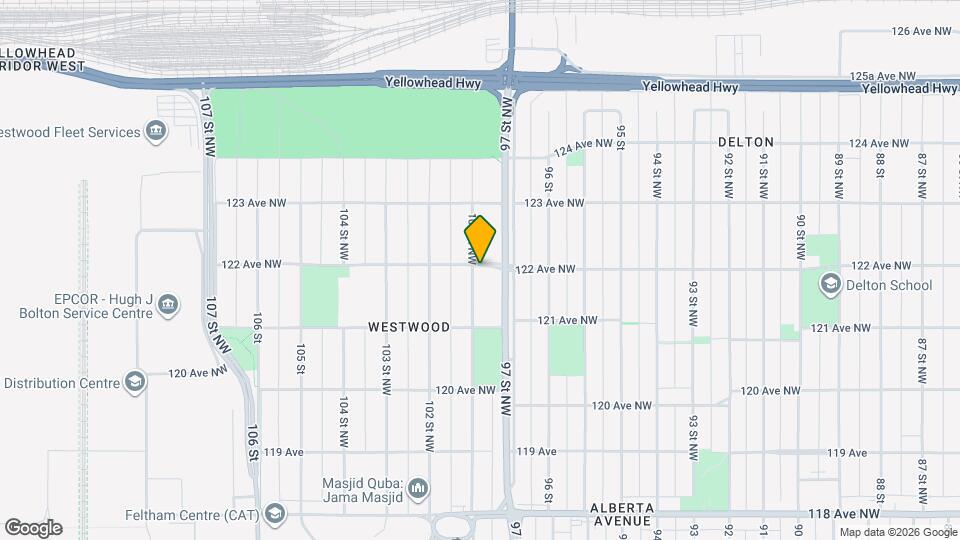 12145 101 St NW Map and Location Details
