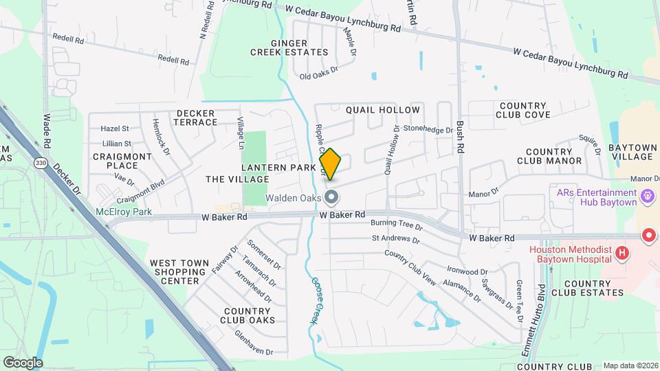 3208 Woodstone Dr Map and Location Details