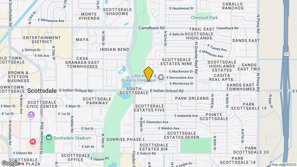 4124 N 81st St Map and Location Details