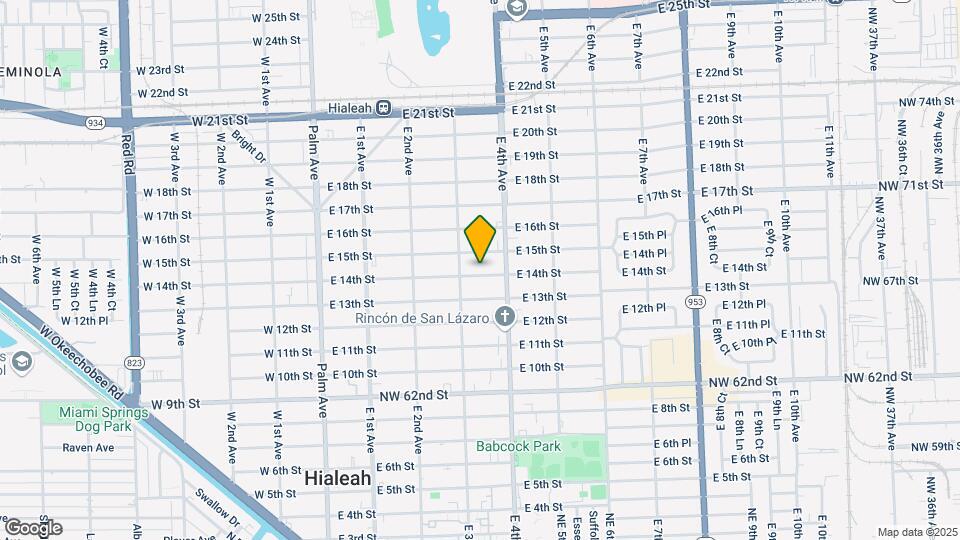 341 E 14th St Map and Location Details