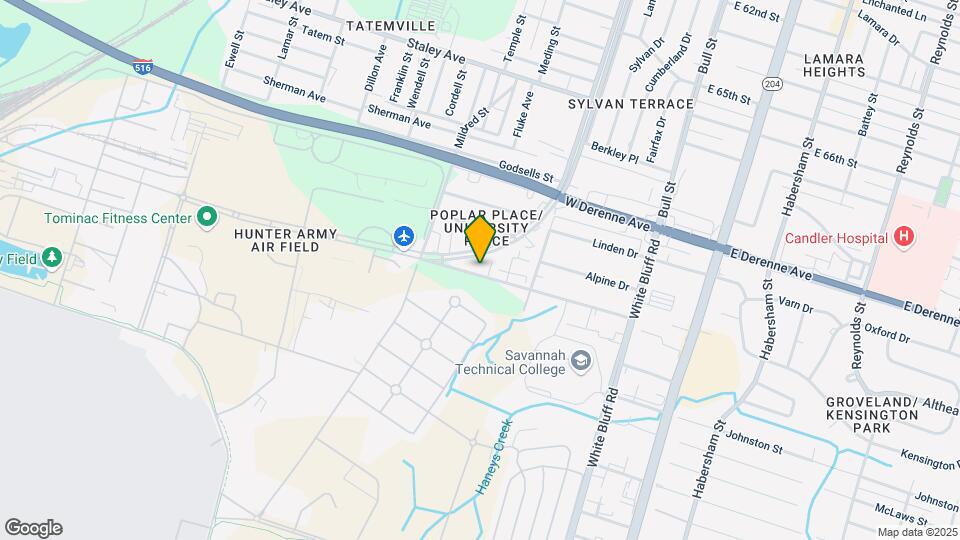 5510 Montgomery St Mapa y Detalles de la Ubicación