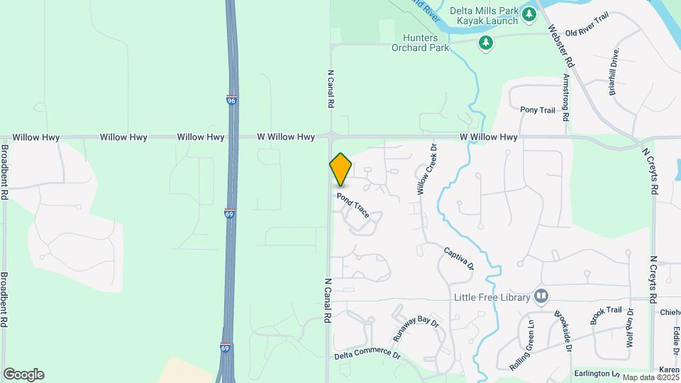 Willow Ponds Townhomes Map and Location Details