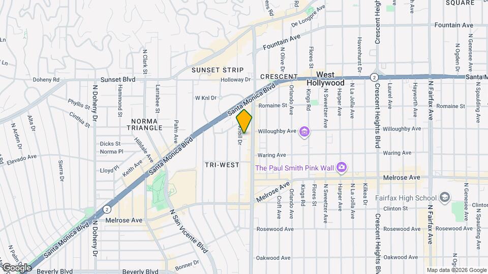 858 N W Knoll Dr Map and Location Details