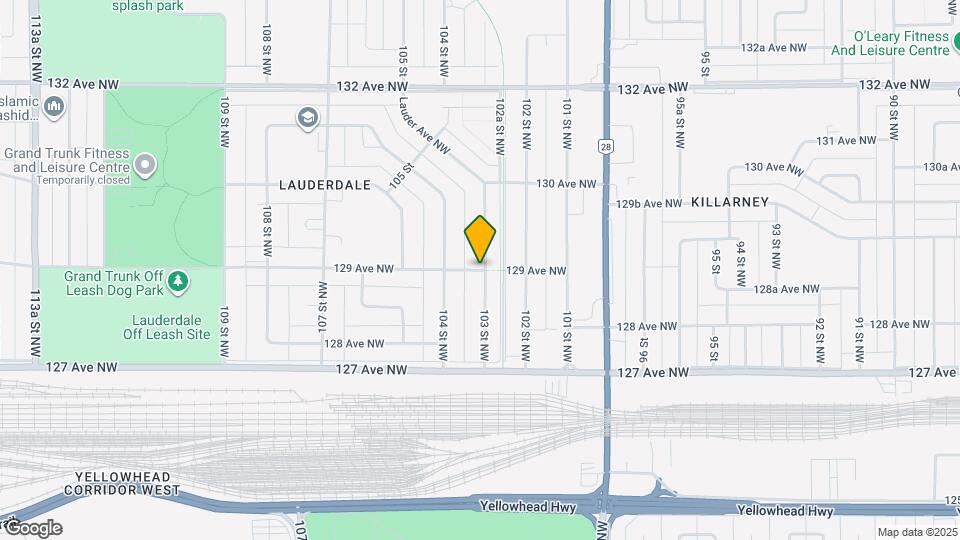 10300-10129 129 Ave NW Map and Location Details