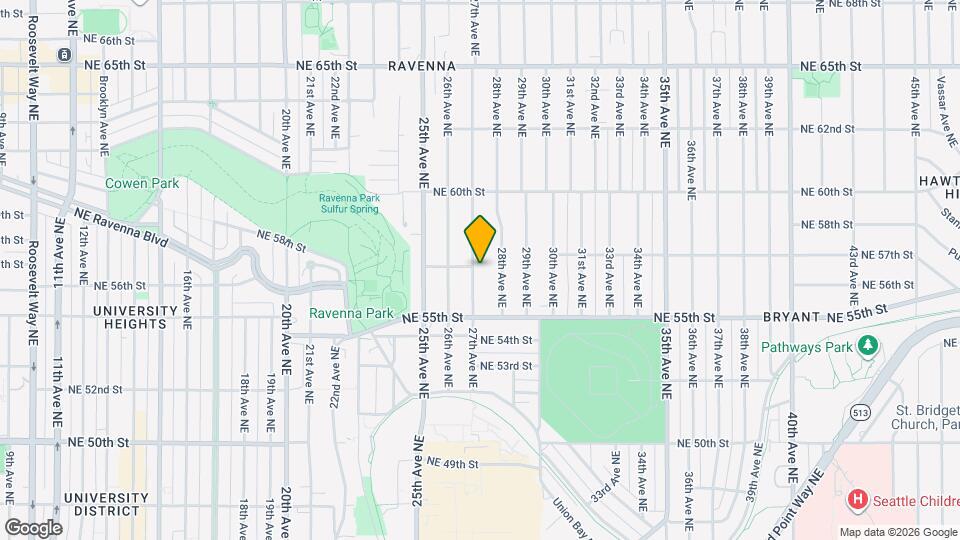 5548 27th Ave NE Map and Location Details