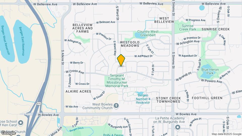 5563 S Vivian Ct Map and Location Details