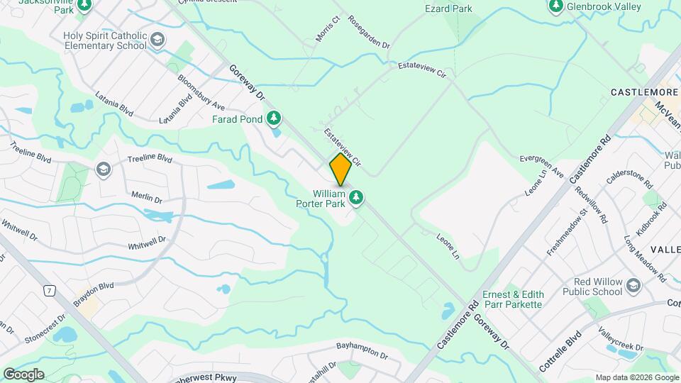 132 Bloomsbury Ave Map and Location Details