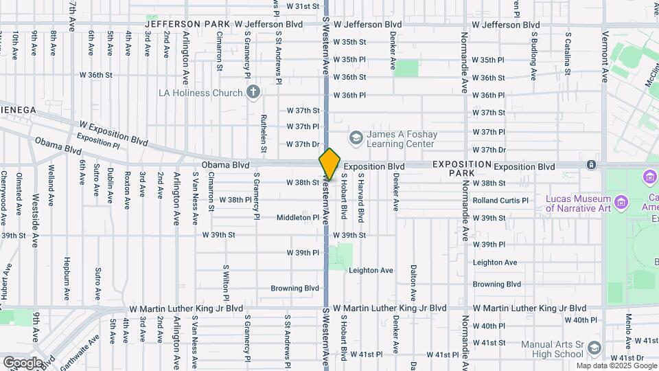 3804 S Western Ave-Unit -4 Map and Location Details