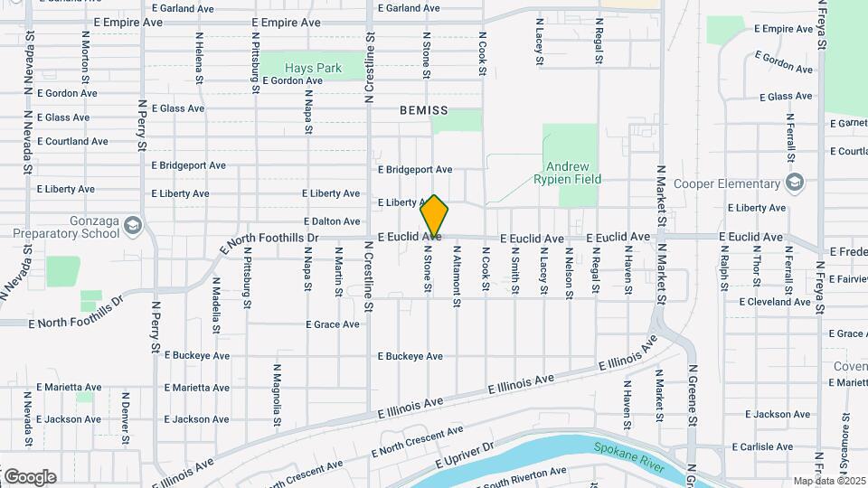 3010 N Stone St Mapa y Detalles de la Ubicación