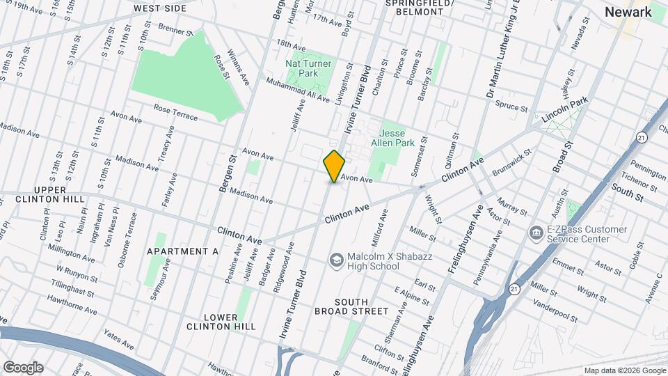 319 Irvine Turner Blvd Map and Location Details