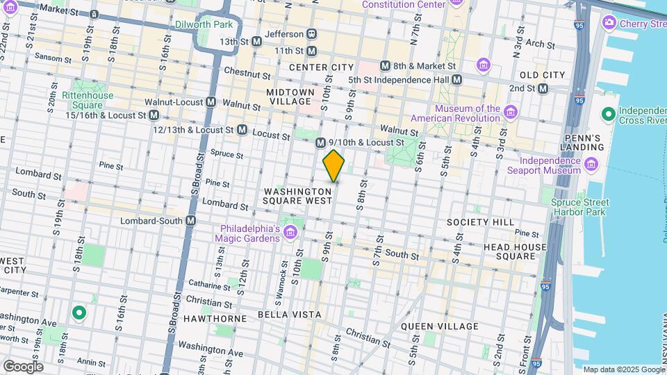 901 Clinton Street Mapa y Detalles de la Ubicación