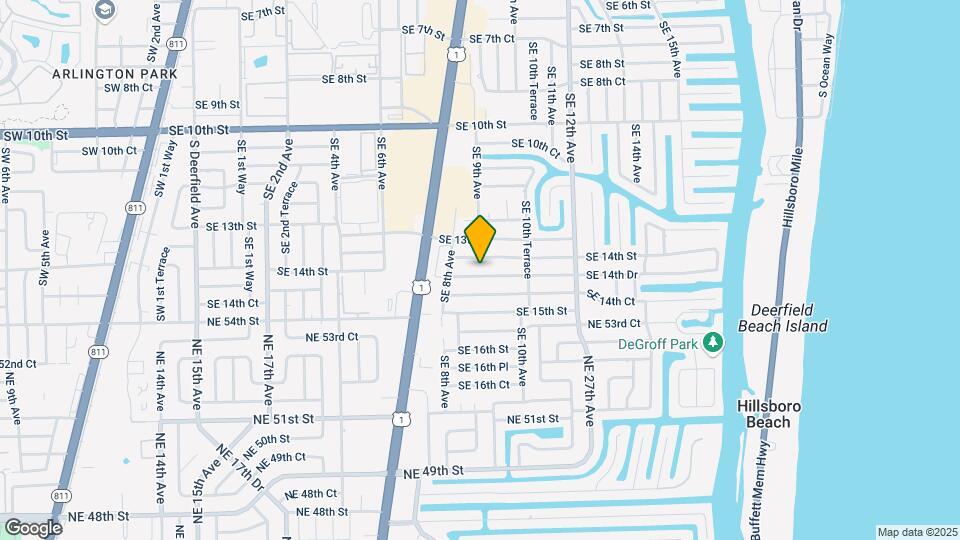 901 SE 14th Dr Map and Location Details