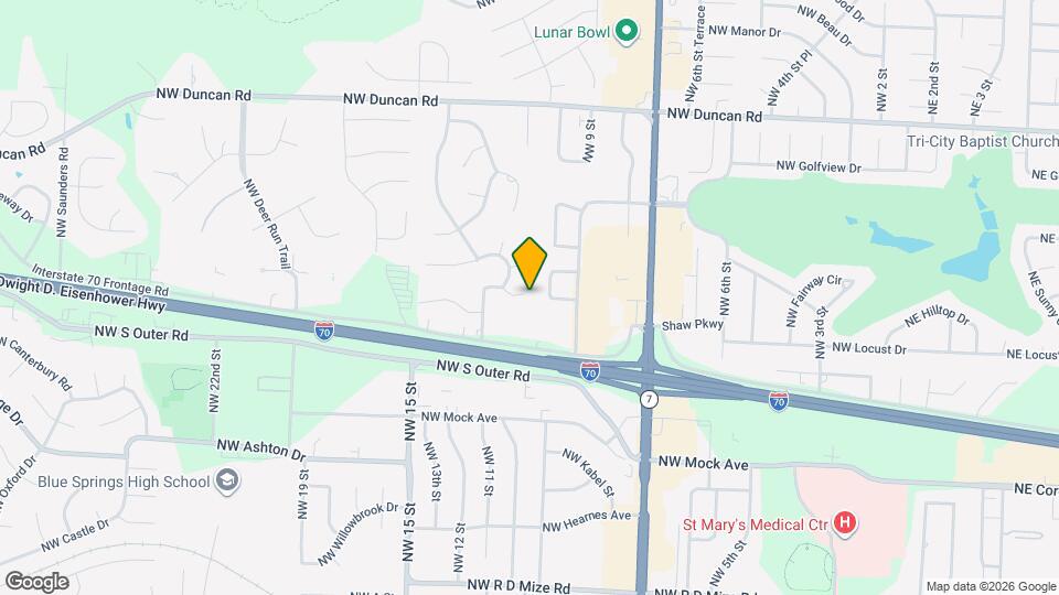 1006 NW Porter Ct Map and Location Details