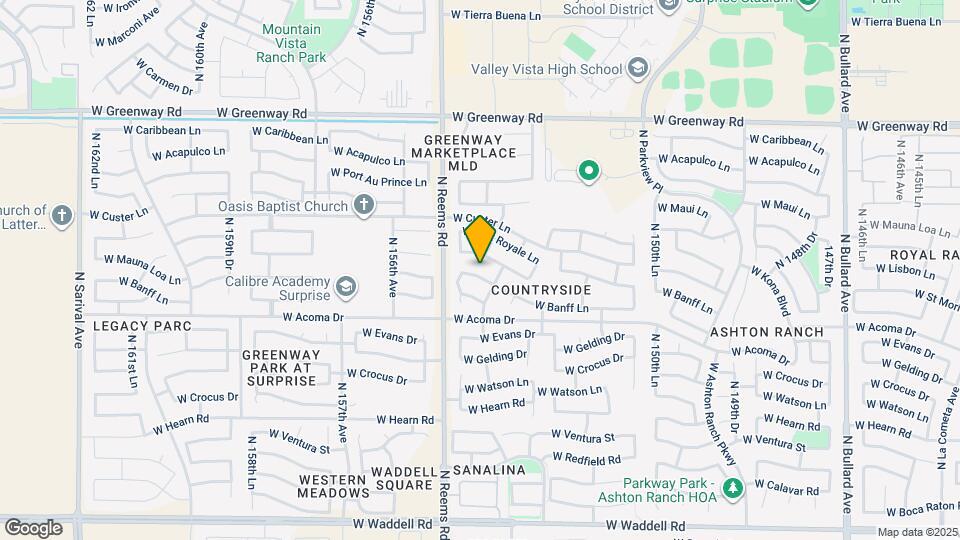 15444 W Banff Ln Map and Location Details