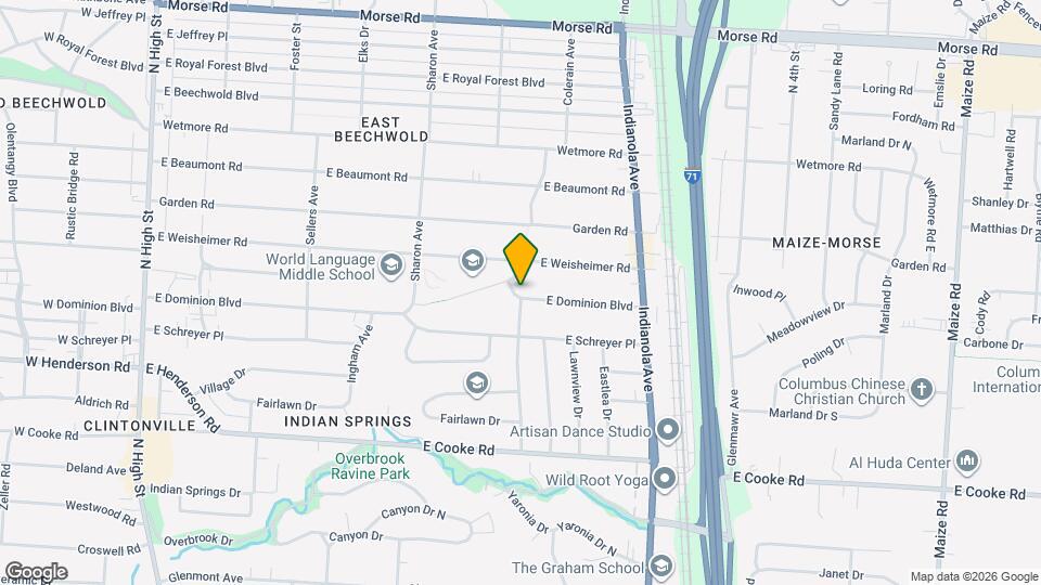 4390 Colerain Ave Map and Location Details