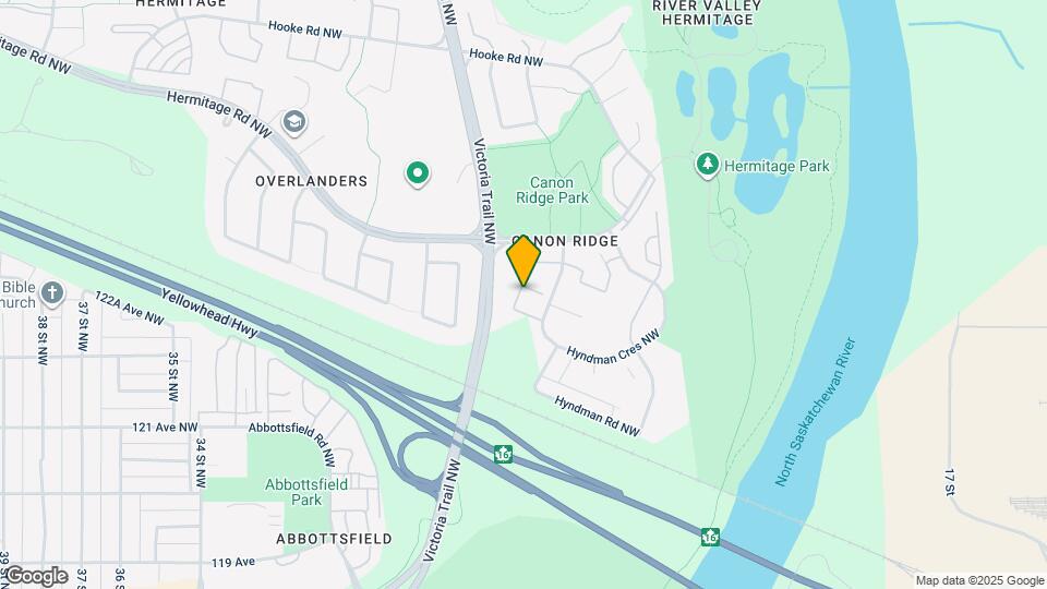 130 Hyndman Cres NW Map and Location Details