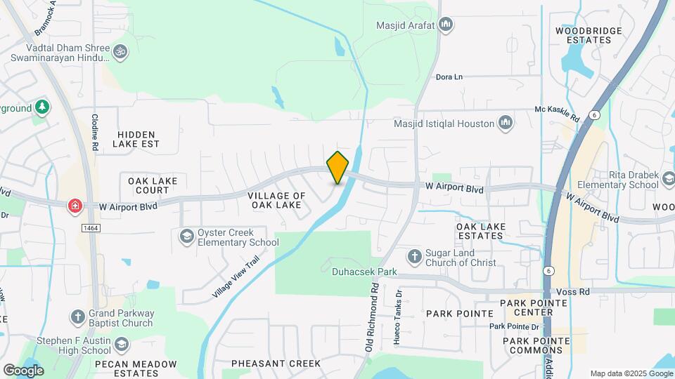 16423 Ash Point Ln Mapa y Detalles de la Ubicación