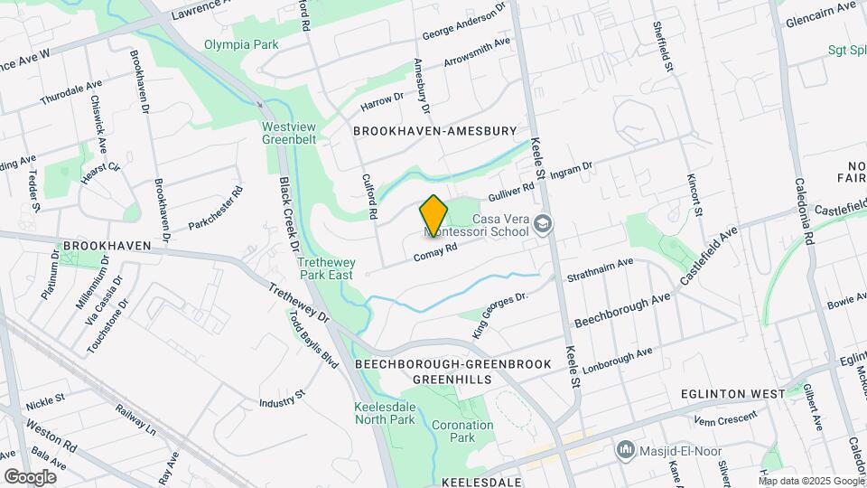 58 Comay Rd Map and Location Details