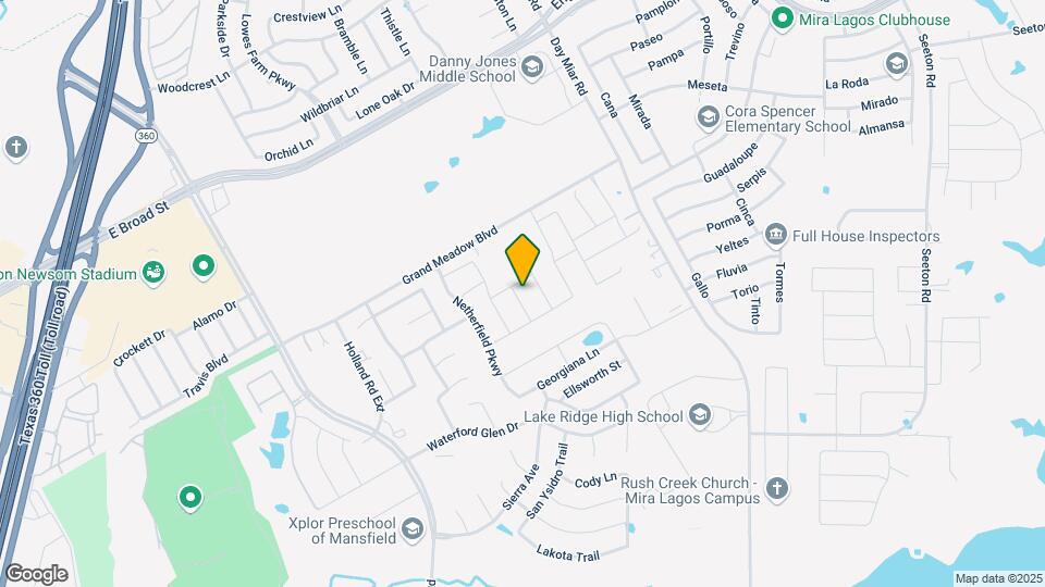 808 Hertfordshire Ln Map and Location Details