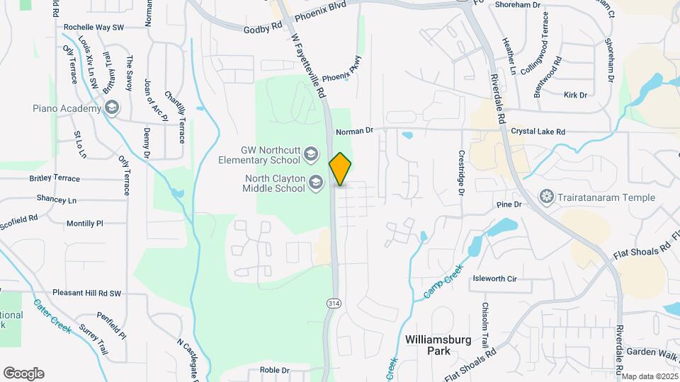 1610 Chattahoochee Ct Map and Location Details
