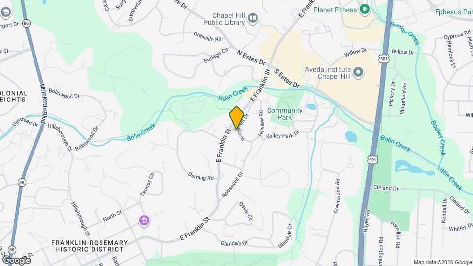 1209 Roosevelt Dr Map and Location Details