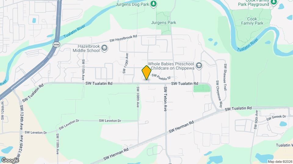 17995 SW 106th Ave, Unit 17995 #2 Map and Location Details