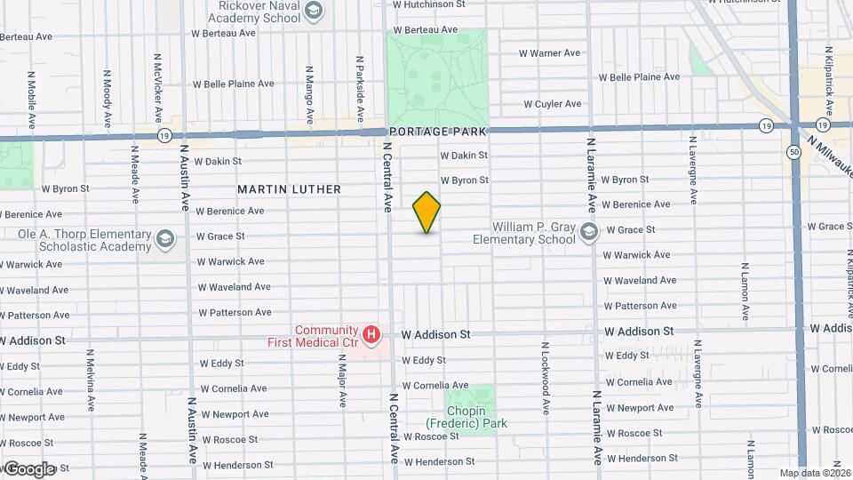5515 W Grace St Mapa y Detalles de la Ubicación