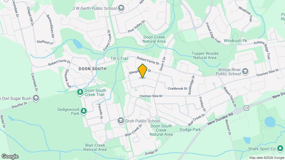 211 Cranbrook St Map and Location Details