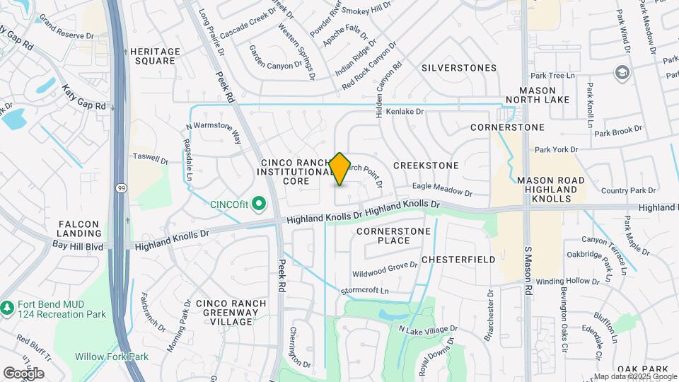 1511 Brook Grove Dr Map and Location Details