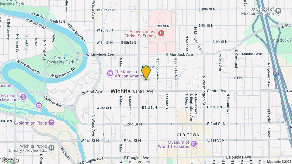 533 N Topeka St Map and Location Details
