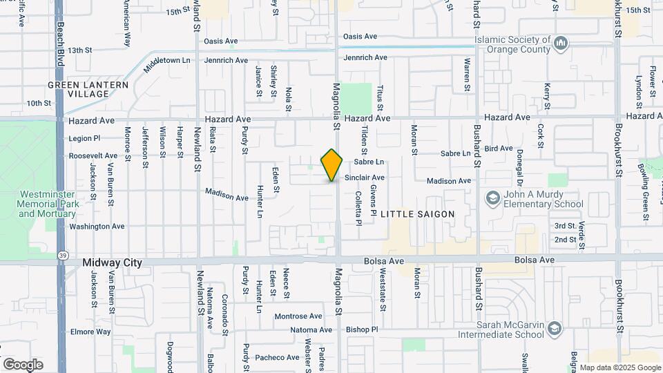 14692 Acacia St Mapa y Detalles de la Ubicación