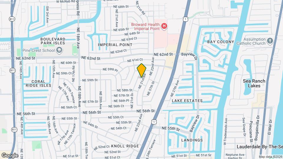 5881 NE 21st Rd Mapa y Detalles de la Ubicación
