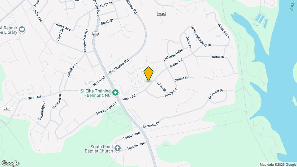207 Stowe Rd Map and Location Details