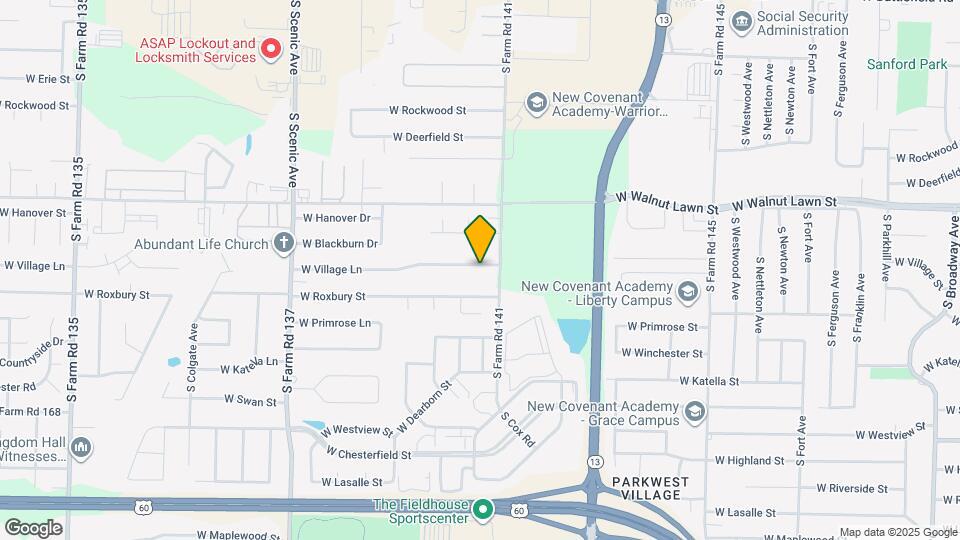 2224 W Village Ln Map and Location Details