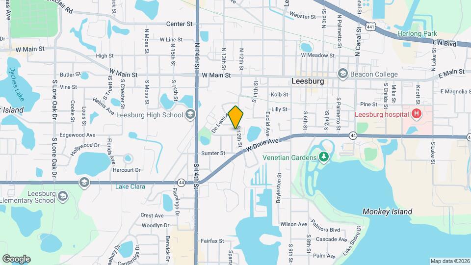 425 S 12th St Map and Location Details